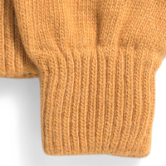 new STILESTRO Made In Italy Wool /Cashmere Blend bee Ring Gloves 166tn - Picture 4 of 4